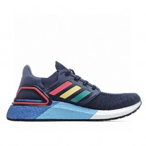 Tênis Adidas UltraBoost 20 - Preto e Azul - Masculino