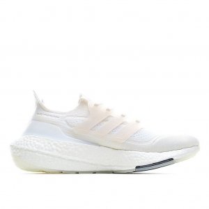 Tênis Adidas UltraBoost 21 - Branco e Bege - Masculino