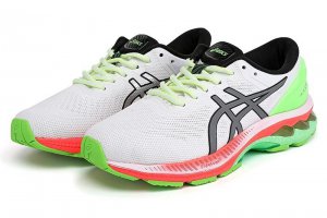 Tênis Asics Gel Kayano 27 - Branco e Verde Claro - Masculino