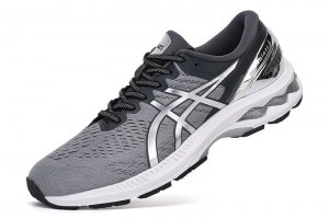 Tênis Asics Gel Kayano 27 - Cinza e Prata - Masculino 