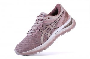 Tênis Asics Gel Nimbus 22 - Rosa e Dourado - Feminino 