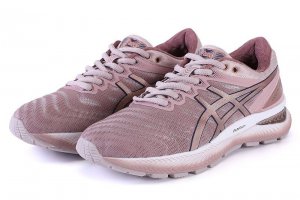 Tênis Asics Gel Nimbus 22 - Rosa e Dourado - Feminino