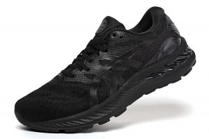 Tênis Asics Gel Nimbus 23 - Preto All Black - Feminino 