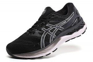 Tênis Asics Gel Nimbus 23 - Preto e Branco - Feminino 