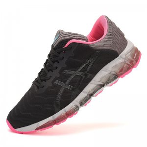 Tênis Asics Gel Quantum 360 5 - Preto e Rosa - Feminino 