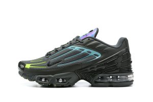 Tênis Nike Air Max Plus 3 - Cinza Escuro e Azul Claro - Masculino 