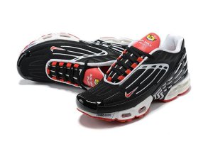 Tênis Nike Air Max Plus 3 - Preto Prata e Vermelho - Masculino