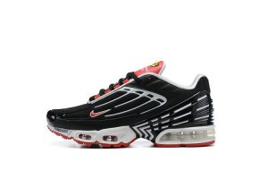 Tênis Nike Air Max Plus 3 - Preto Prata e Vermelho - Masculino 