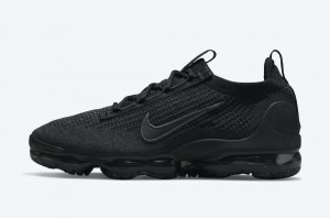 Tênis Nike Air VaporMax 2021 Flyknit - Preto All Black - Masculino 