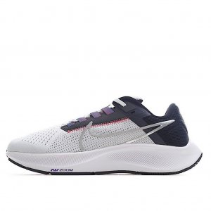 Tênis Nike Air Zoom Pegasus 38 - Branco Preto e Vermelho - Masculino 