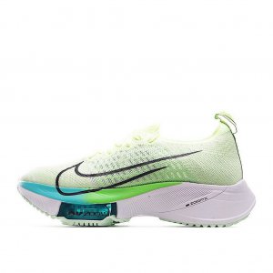 Tênis Nike Air Zoom Tempo NEXT% - Verde e Branco - Feminino 