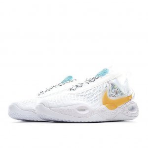 Tênis Nike Cosmic Unity - Branco e Amarelo - Masculino