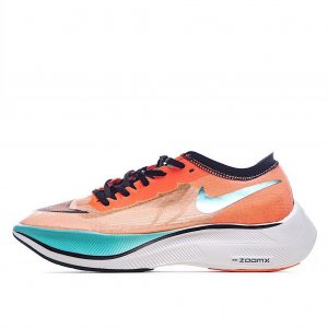 Tênis Nike ZoomX Vaporfly NEXT% - Azul e Laranja - Masculino 