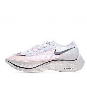 Tênis Nike ZoomX Vaporfly NEXT% - Branco e Laranja - Feminino 