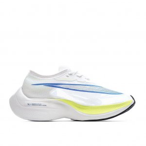 Tênis Nike ZoomX Vaporfly NEXT% - Branco e Verde Claro - Masculino