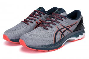 Tênis Asics Gel Kayano 27 - Cinza e Laranja - Masculino