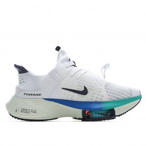 Tênis Nike Air Zoom Tempo Next% FlyEase - Branco e Azul - Feminino - TAM 35