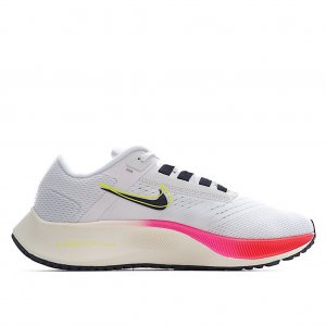 Tênis Nike Air Zoom Pegasus 38 - Branco Rosa e Vermelho - Feminino - TAM 37