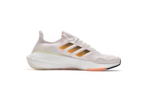 Tênis Adidas UltraBoost 22 Heat.RDY - Branco e Dourado - Masculino