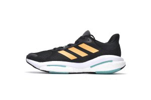 Tênis Adidas SolarGlide 5 – Preto e Laranja - Masculino 