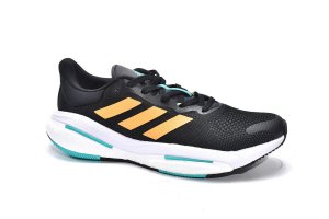 Tênis Adidas SolarGlide 5 – Preto e Laranja - Masculino