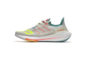 Tênis Adidas UltraBoost 22 - Cinza e Verde - Feminino 