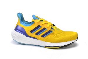 Tênis Adidas UltraBoost 22 - Amarelo e Azul - Masculino - TAM 41 e 43