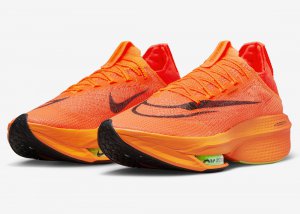 Tênis Nike Air Zoom AlphaFly Next 2 - Laranja - Masculino 