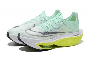 Tenis Nike Air Zoom AlphaFly Next 2 - Verde Claro e Azul - Masculino