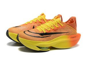 Tênis Nike Air Zoom AlphaFly Next 2 - Laranja e Amarelo - Masculino 