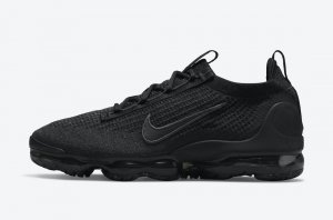 Tênis Nike Air VaporMax 2021 Flyknit - Preto All Black - Masculino - TAM 38 e 40 