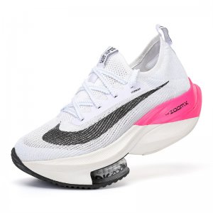 Tênis Nike ZoomX Alphafly NEXT% - Branco e Rosa - Feminino - TAM 35 - 37 e 38 