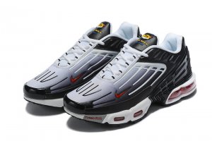 Tênis Nike Air Max Plus 3 - Branco Preto e Vermelho - Masculino - TAM 41 